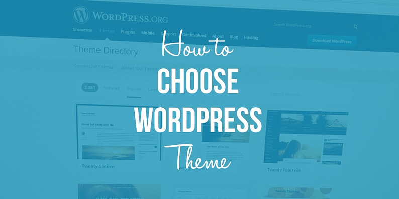 如何选择 WordPress 主题？