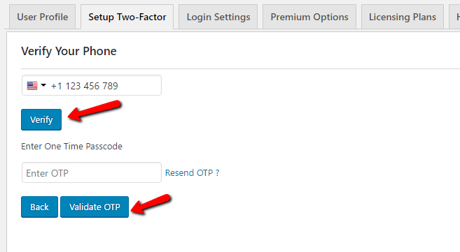 add two factor authentication to wordpress 12