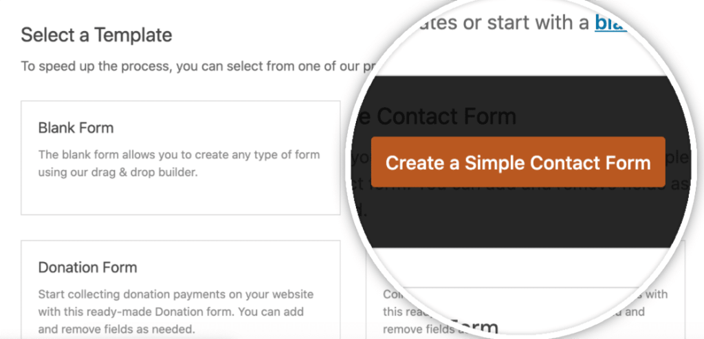 Create A Simple Contact Form