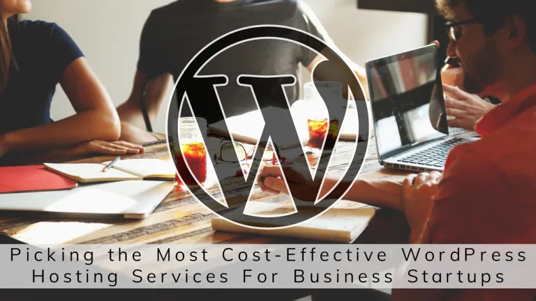 Picking the Most Cost Effective WordPress Hosting Services For Business Startups
