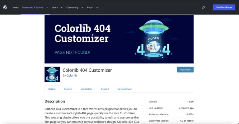 colorlib 404 customizer plugin 6338aebbbae84 sej 768x398 1