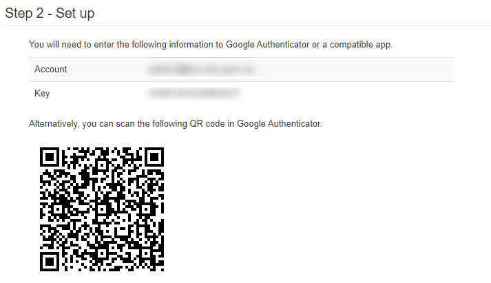 google auth code