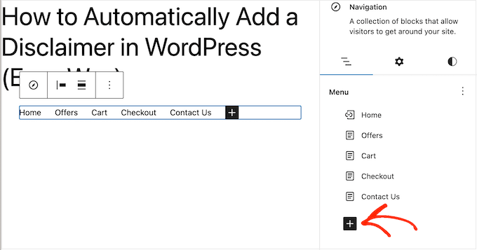 将页面链接添加到WordPress菜单