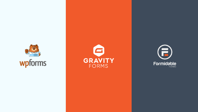 WPForms vs Gravity Forms vs Formidable Forms：哪个最好？