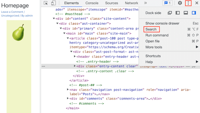 Chrome 开发者控制台