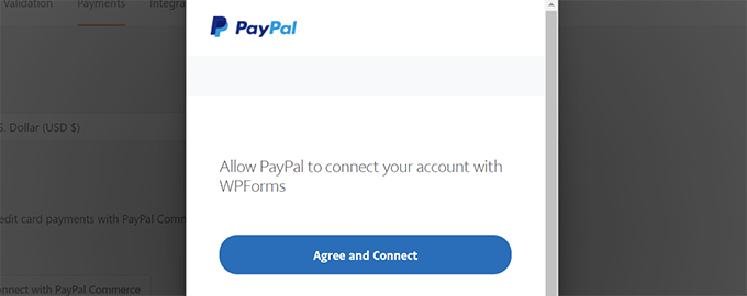 PayPal 连接