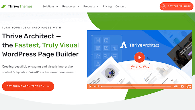 Thrive Architect 是适合您的页面构建器插件吗？
