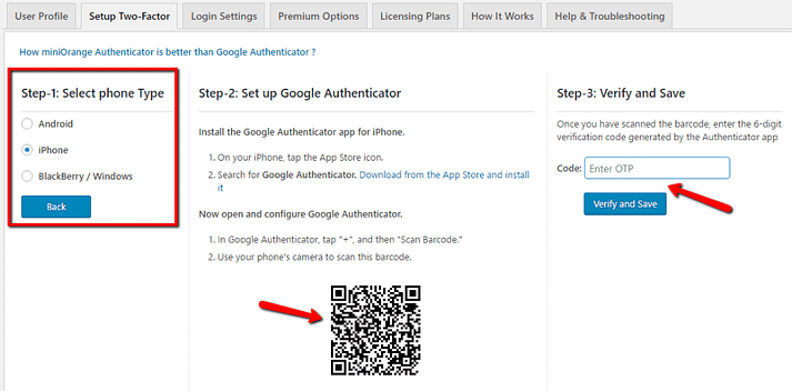 add two factor authentication to wordpress 14