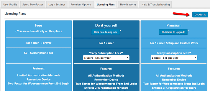 add two factor authentication to wordpress 5