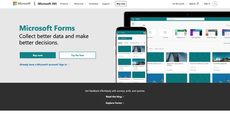 Microsoft Forms