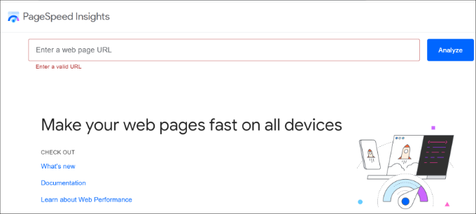 Google Pagespeed 洞察