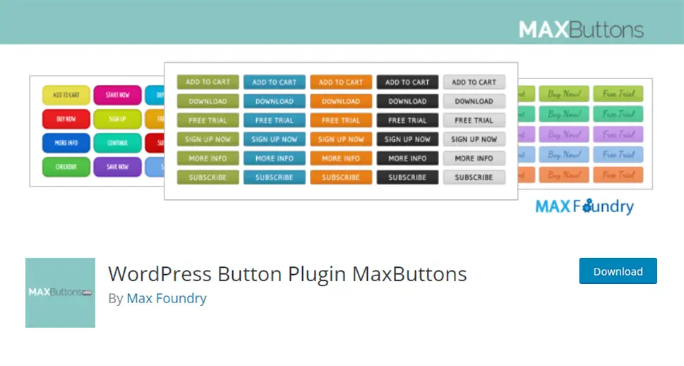 WordPress 按钮插件 MaxButtons