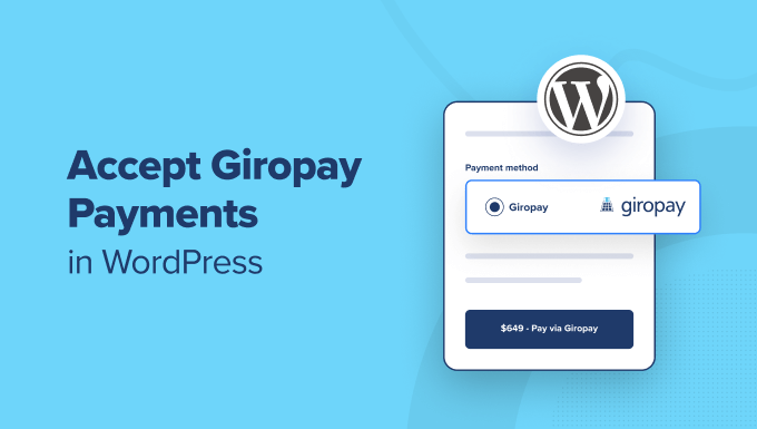 如何在 WordPress 中接受 Giropay 付款