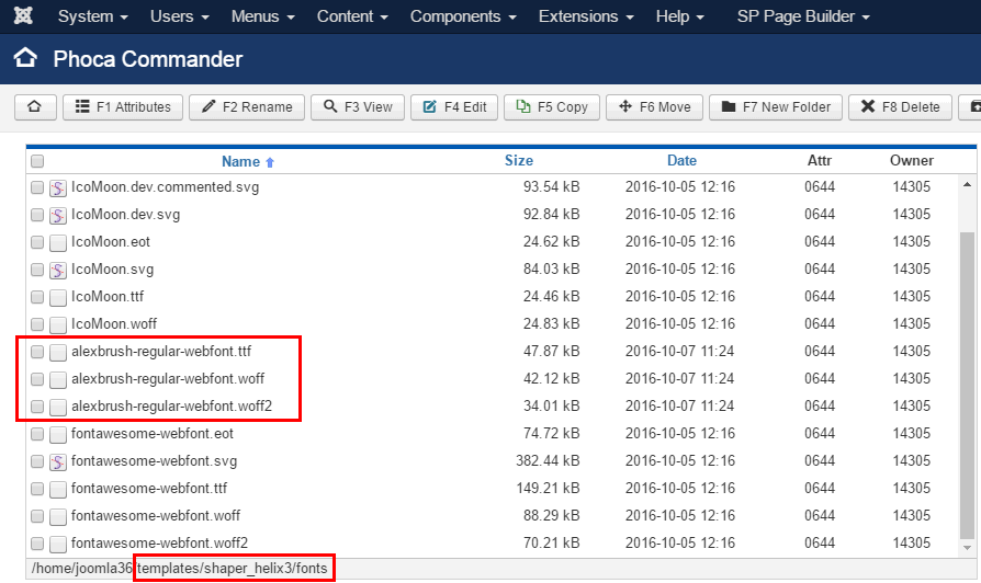 Hellix3上传字体