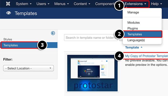 将新模块位置添加到Joomla模板