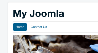 创建Joomla联系表单