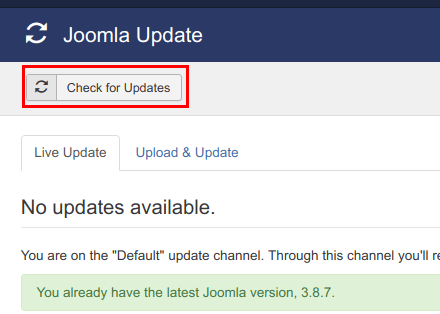 重置Joomla并解决文件或数据库问题