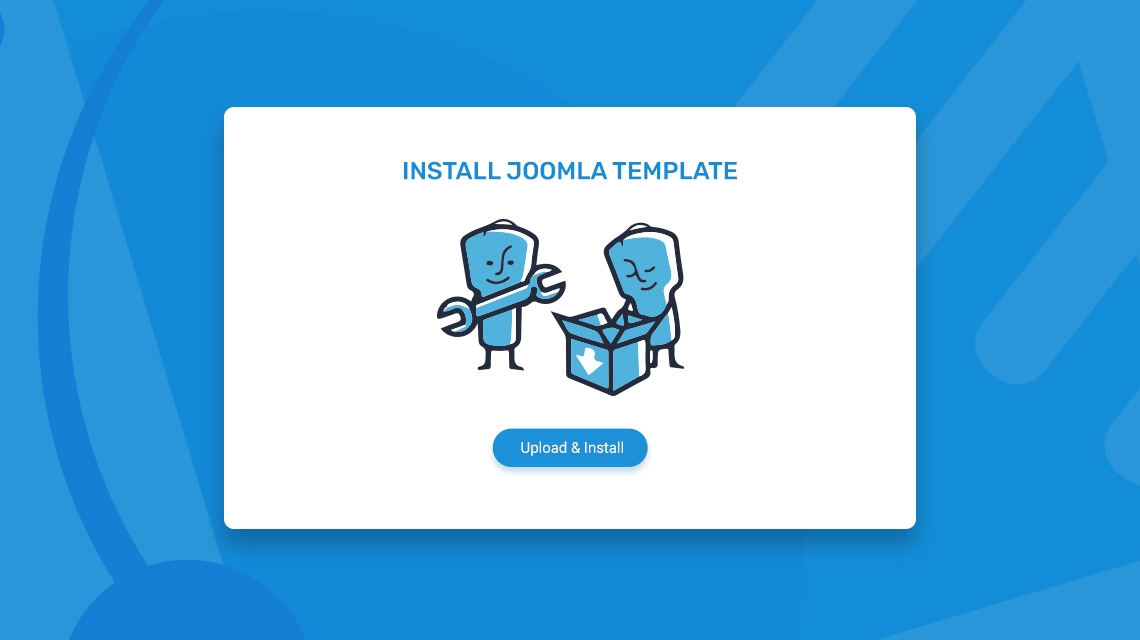 安装Joomla模板