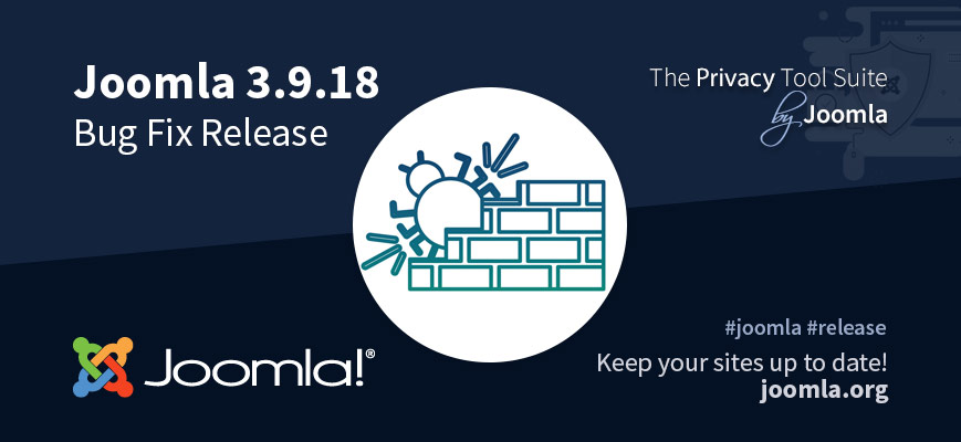 Joomla 3.9.18 released