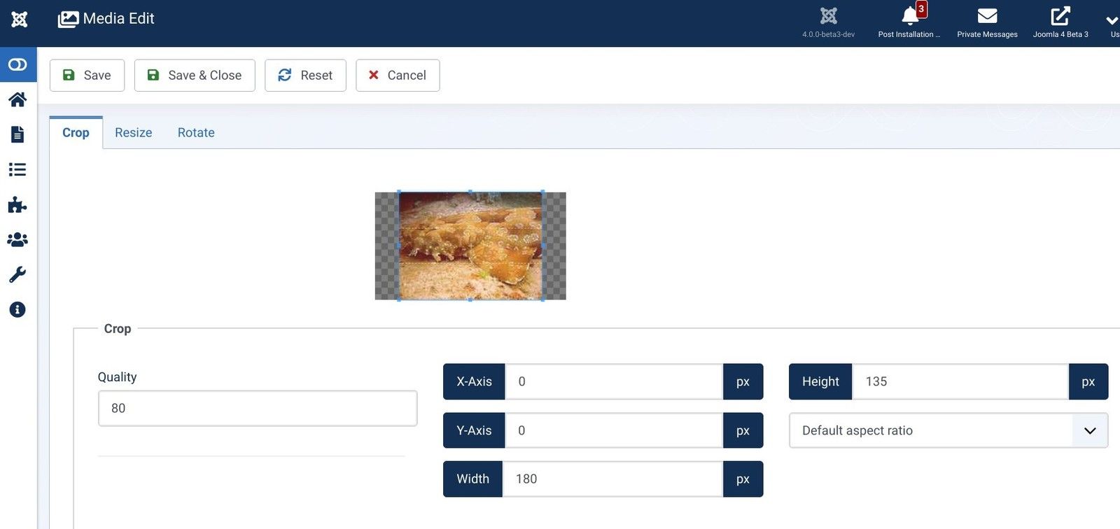 Joomla 4新的媒体功能