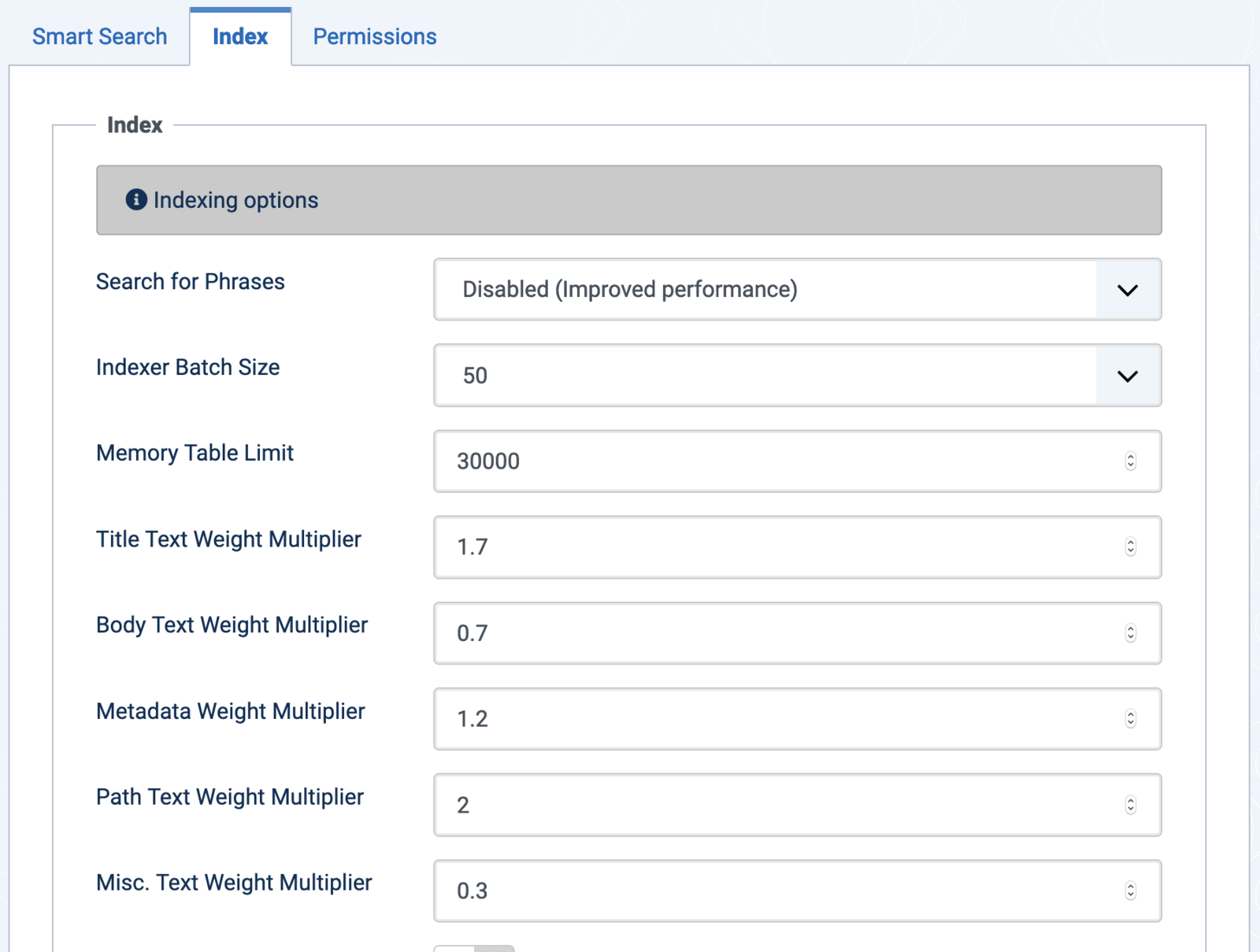 Joomla 4将具有新的默认搜索扩展名