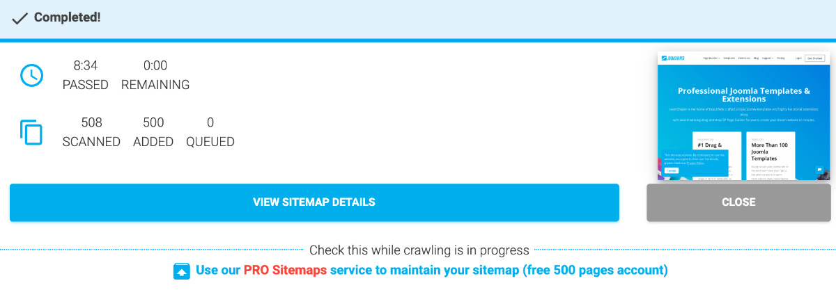 sitemap creation2