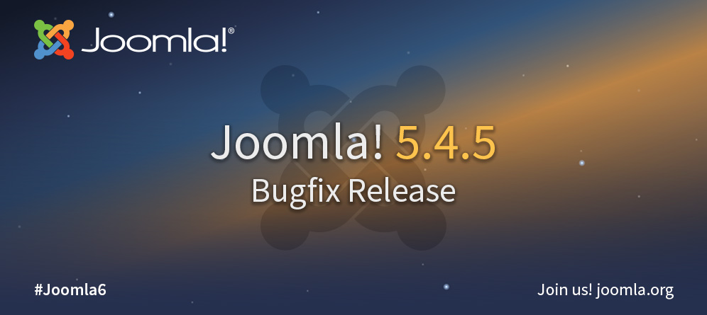 Joomla 5.4.5