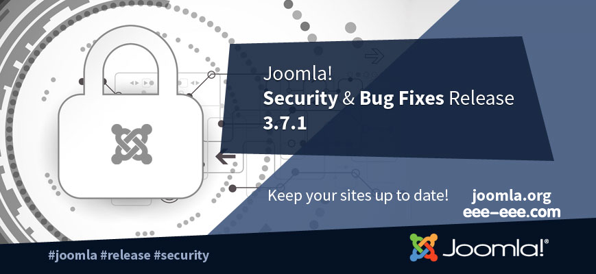 Joomla! 3.7.1 发布