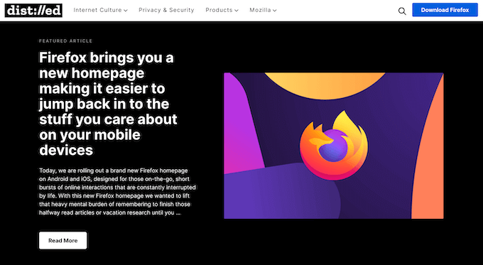 mozilla blog